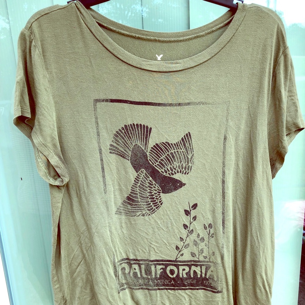 Soft & Sexy American Eagle Crop Top